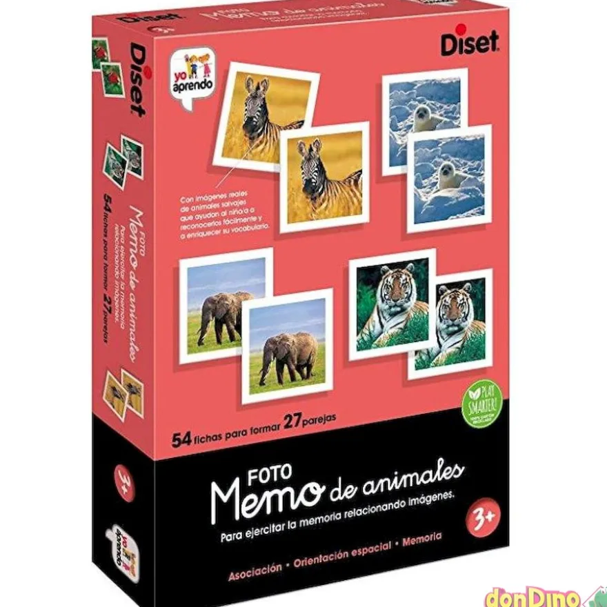 Juego memo animales yo aprendo