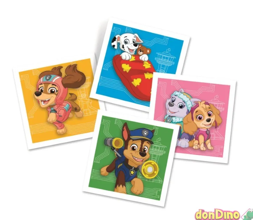 Juego memo patrulla canina 48 pzas.