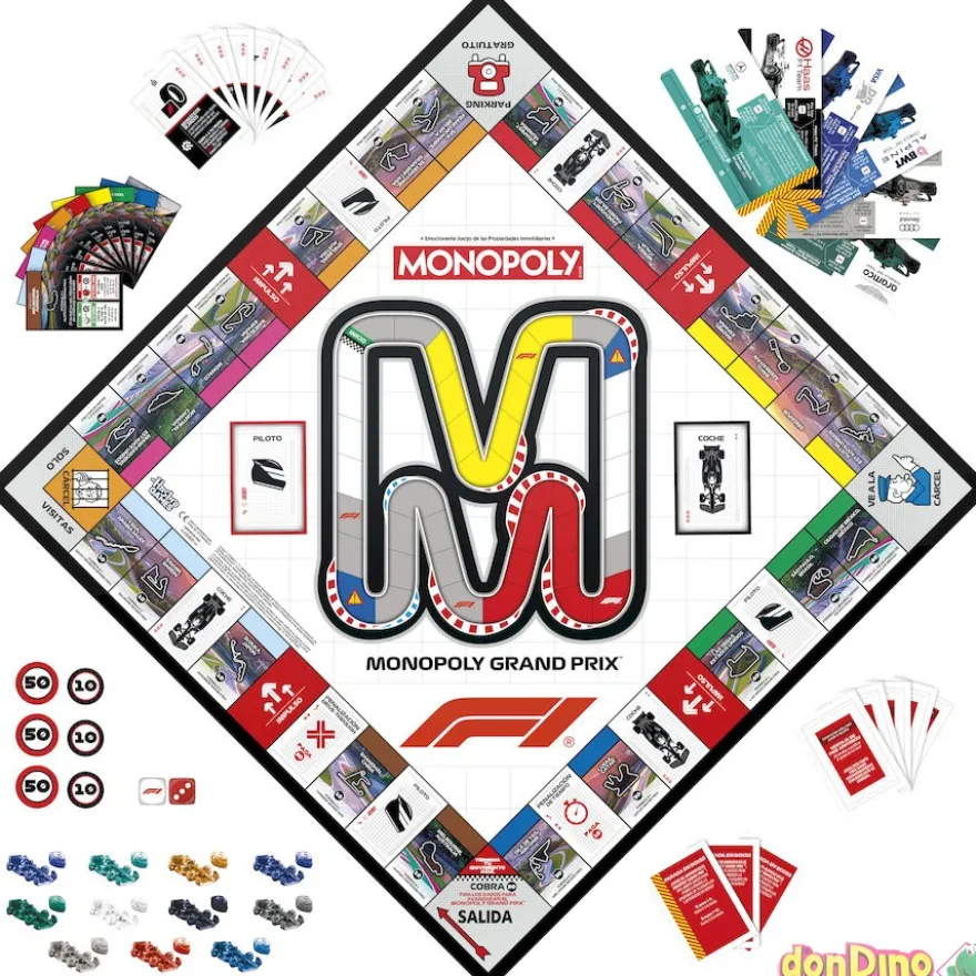 Juego monopoly formula 1