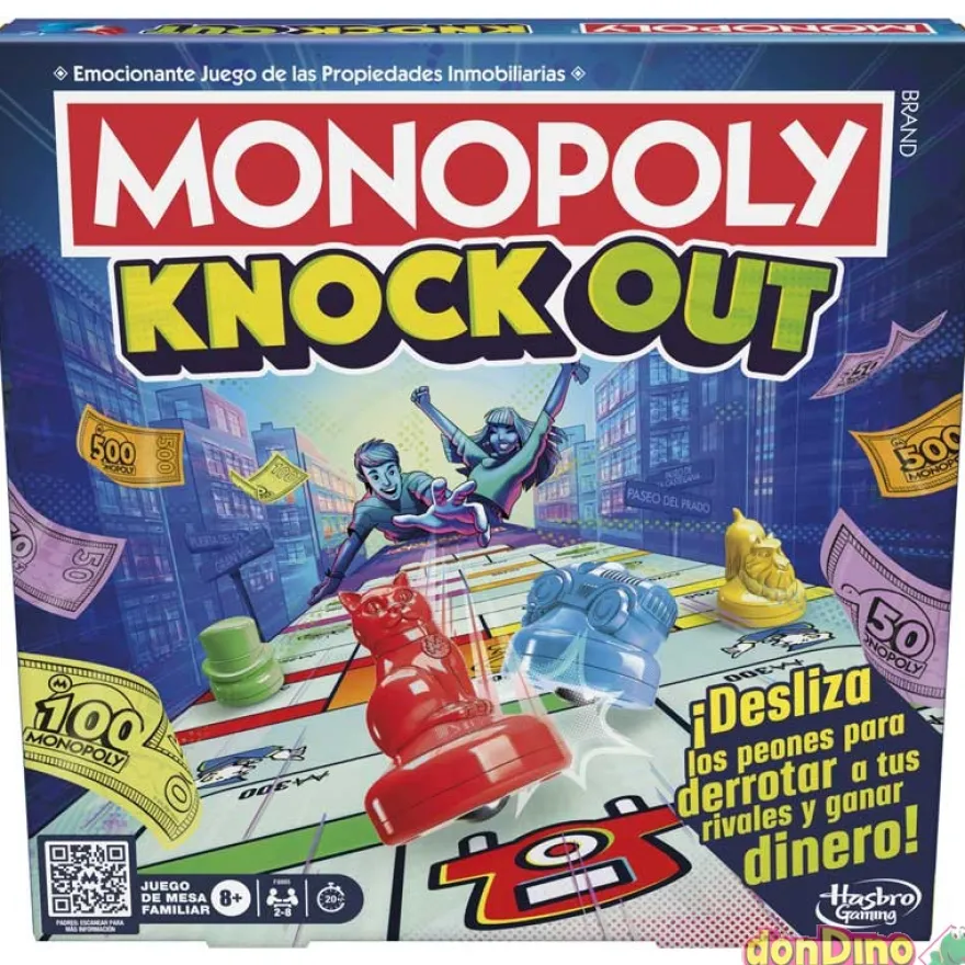 Juego monopoly knock out