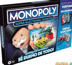 Juego monopoly super electr.banking