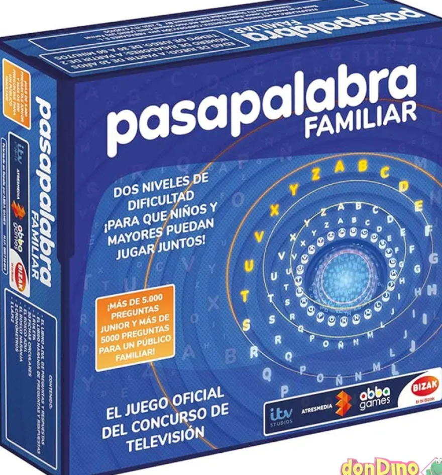 Juego pasapalabra familiar