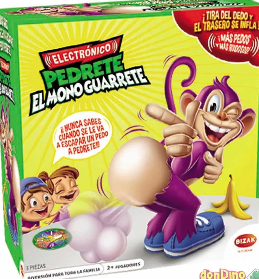 Juego pedrete el mono guarrete electrónico