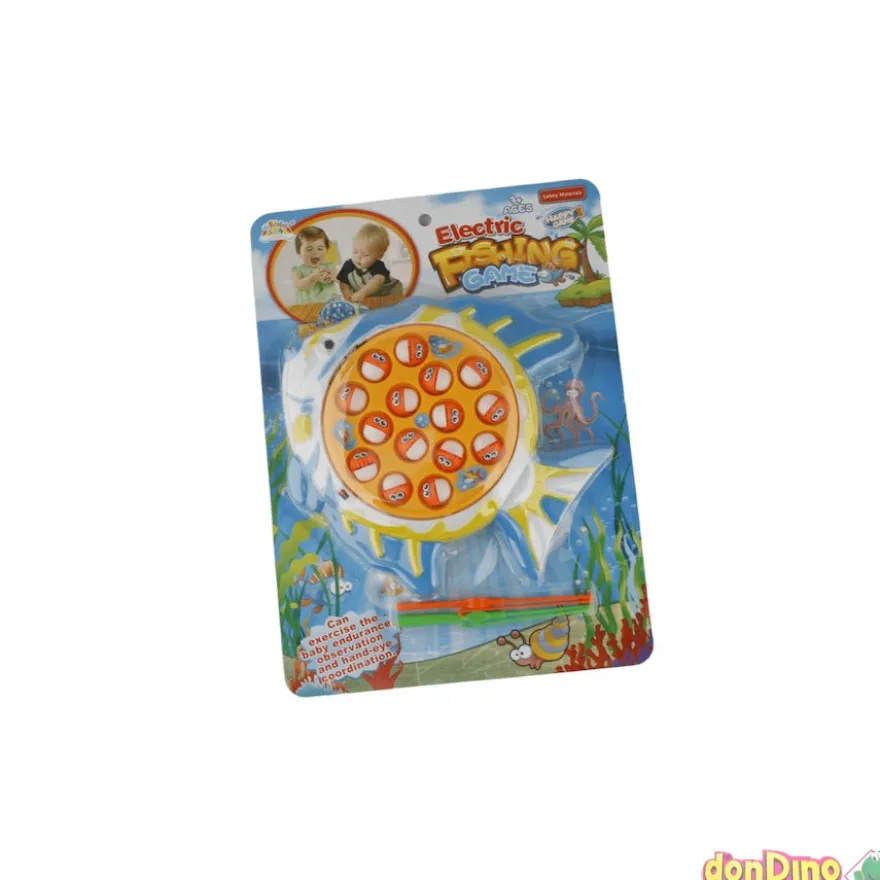 Juego pesca c/15 peces blister