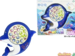 Juego pesca figura delfin