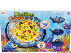 Juego pesca 15 peces y 3 cestas