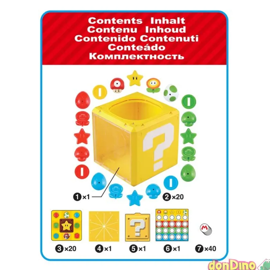 Juego question block super mario
