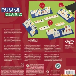 Juego rummi clasic caja metal