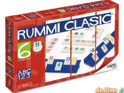 Juego rummi classic 6 jugadores ficha 27x38x4 mm.
