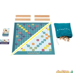 Juego scrabble madera 2 en 1