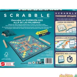 Juego scrabble madera 2 en 1