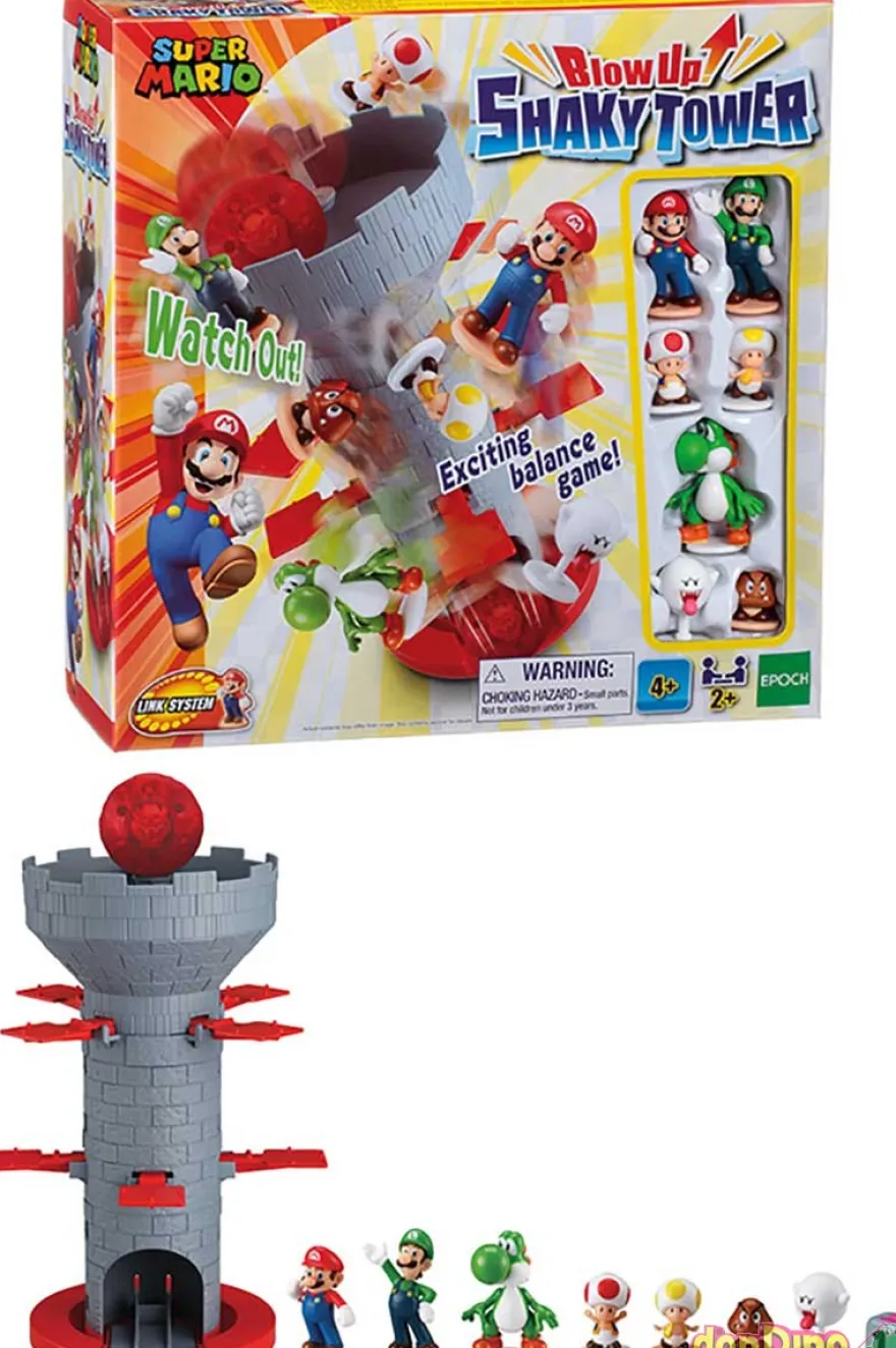 Juego shaky tower super mario blow up