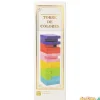 Juego torre de colores madera 48 pzas.