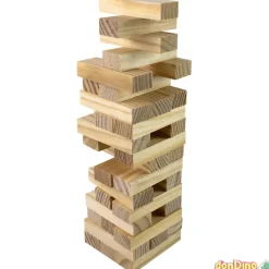 Juego torre madera 48 pzas.