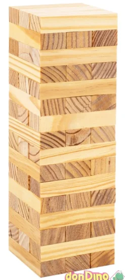 Juego torre madera 48 pzas.