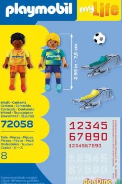 Jugadores de futbol playmobil
