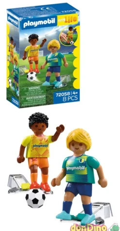 Jugadores de futbol playmobil