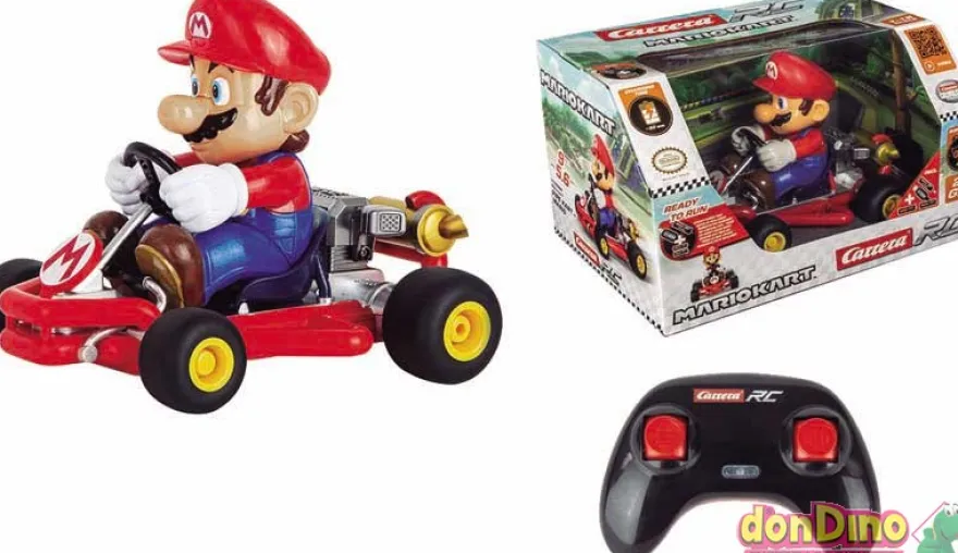 Kart mario kart r/c 1:18 2.4 ghz cargador y batería
