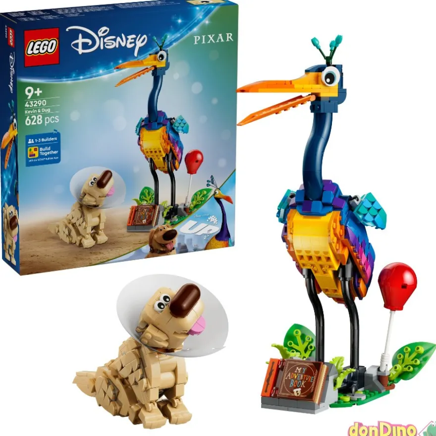 Kevin & dug up lego disney pixar 628 pzas.