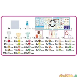 Kit accesorios dulces aquabeads 700 abalorios