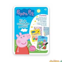 Kit de actividades portatil peppa pig
