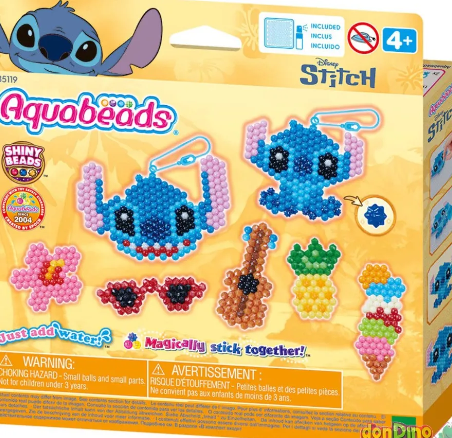 Kit llaveros stitch aquabeads