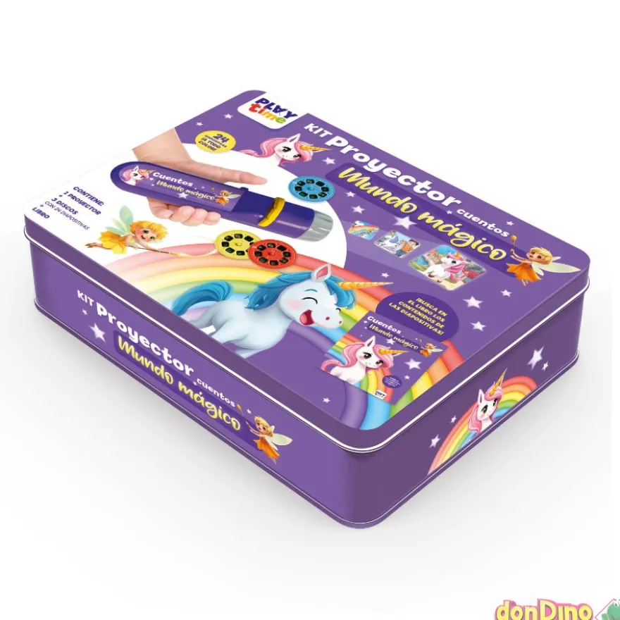 Kit proyector cuentos mundo magigo