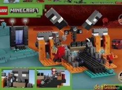 La batalla contra el wither lego minecraft 494 pzas.