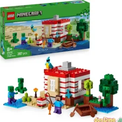 La casa-dinamita de la selva lego minecraft - 287 pzas.