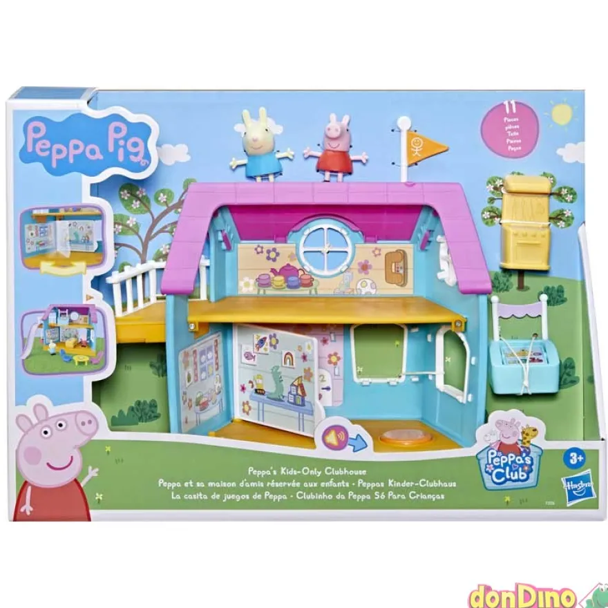 La casita de juegos de peppa pig 11 pzas. - peppa's club