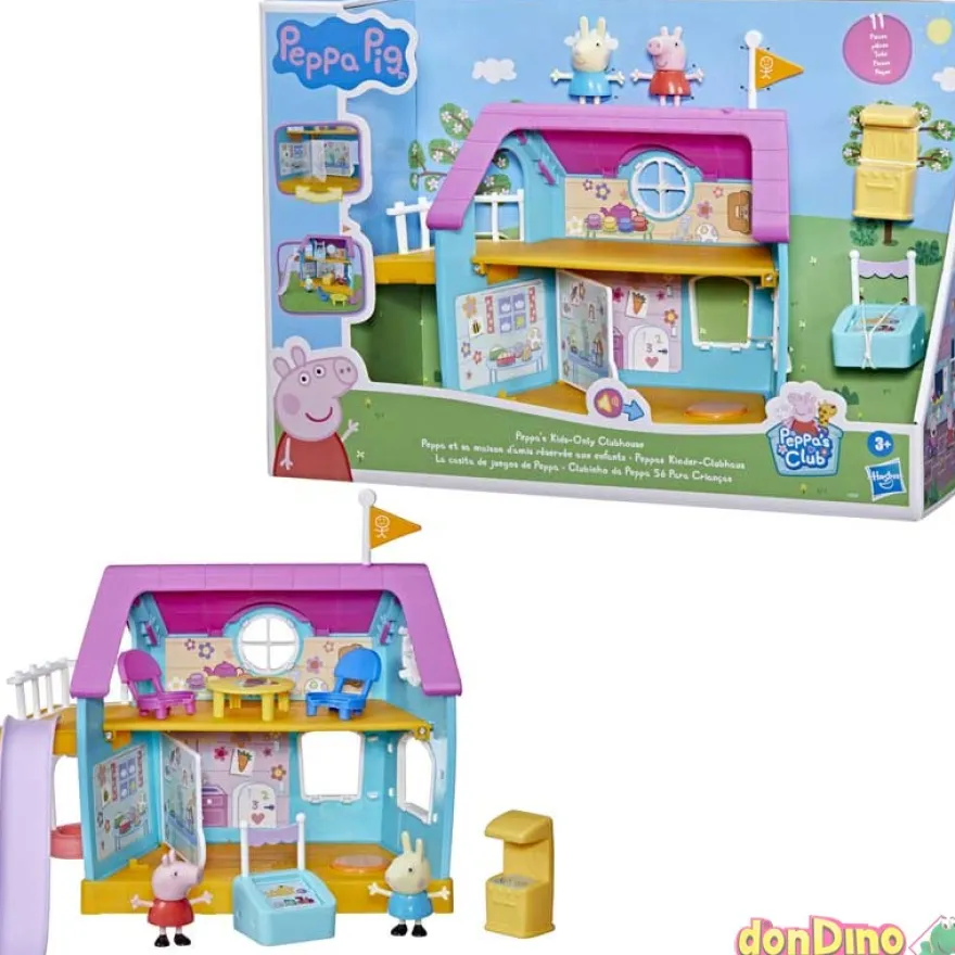 La casita de juegos de peppa pig 11 pzas. - peppa's club