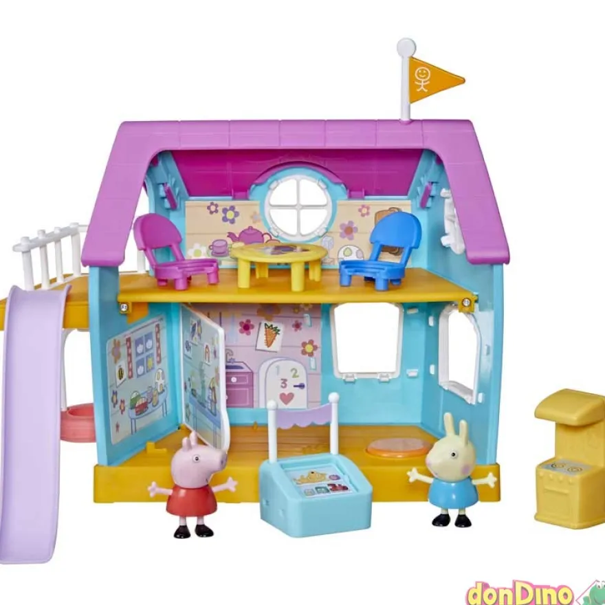 La casita de juegos de peppa pig 11 pzas. - peppa's club