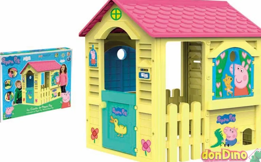La casita de peppa pig 104x84x103cm