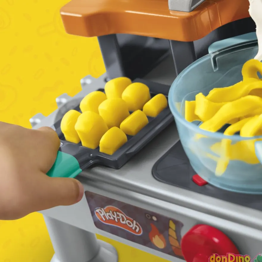 La cocina de los minichefs play-doh