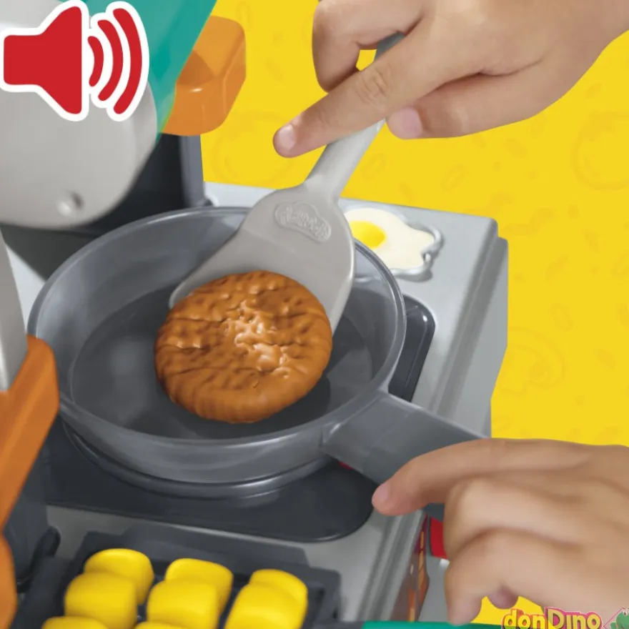 La cocina de los minichefs play-doh