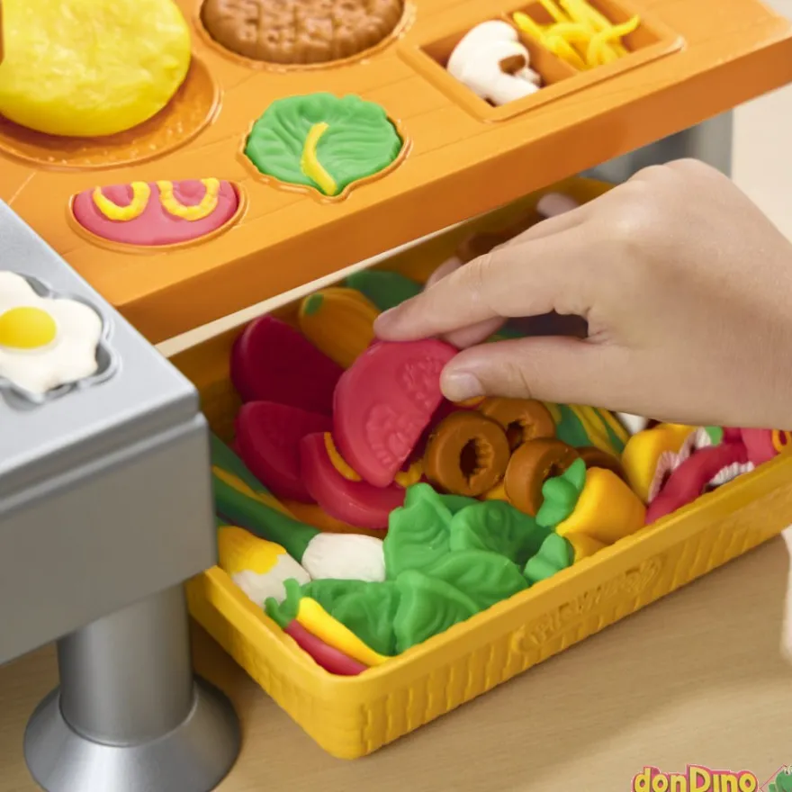 La cocina de los minichefs play-doh