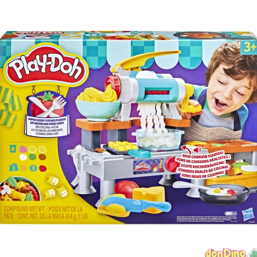 La cocina de los minichefs play-doh