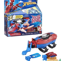 Lanzador aracnido supremo spider-man 2 en 1 - real webs