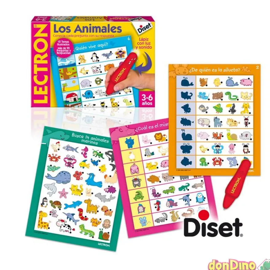 Lectron los animales lapiz con luz y sonido