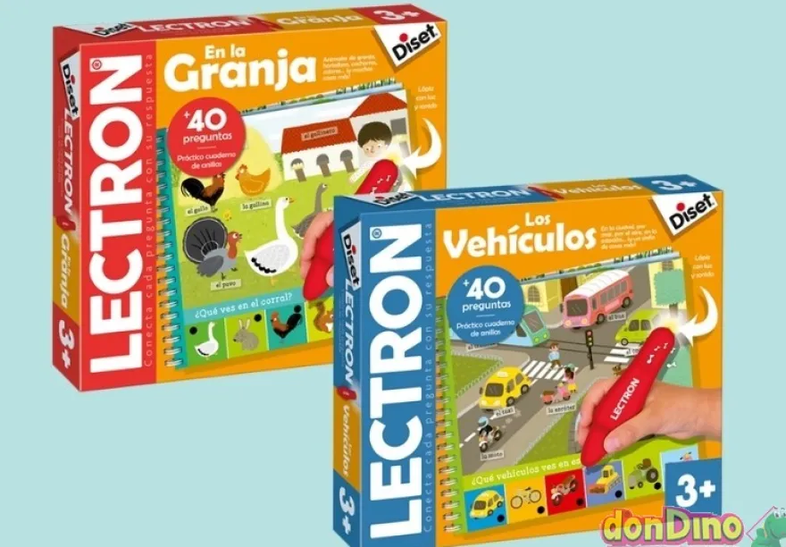 Lectron mini granja/vehiculos surt. luz y sonido