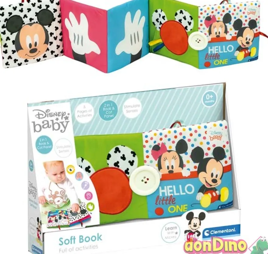 Libro blandito 2 en 1 disney baby