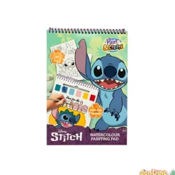 Libro colorear acuarelas stitch disney con 24 dibujos