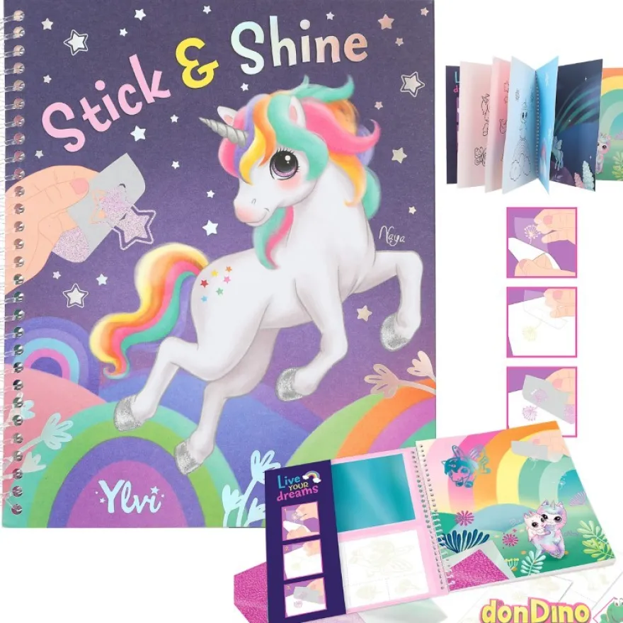 Libro colorear stick & shin ylvi