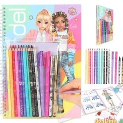 Libro colorear top model