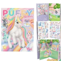 Libro con pegatinas en relieve ylvi
