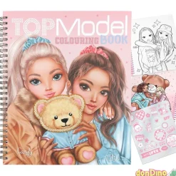 Libro de colorear team top model
