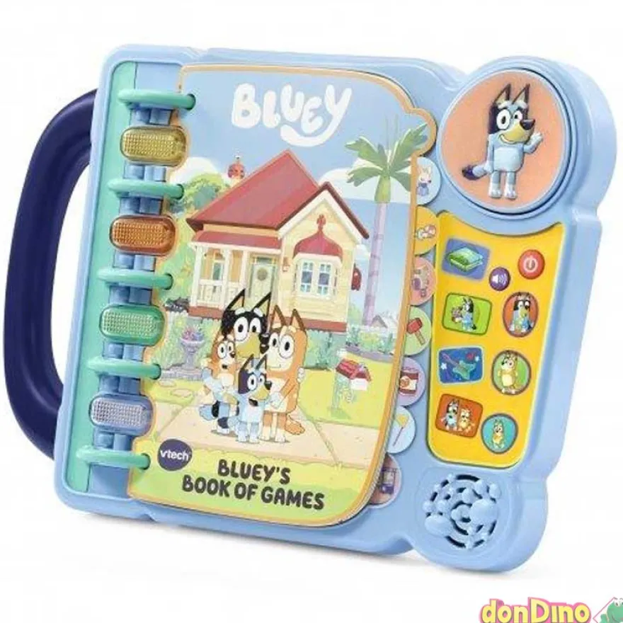 Libro de juegos de bluey luz y sonido