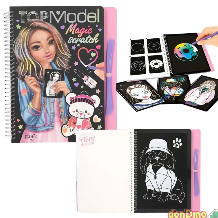 Libro magic scratch top model