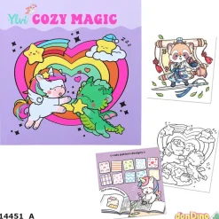 Libro para colorear ylvi cozy magic