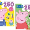 Libro 250 pegatinas peppa pig surt.